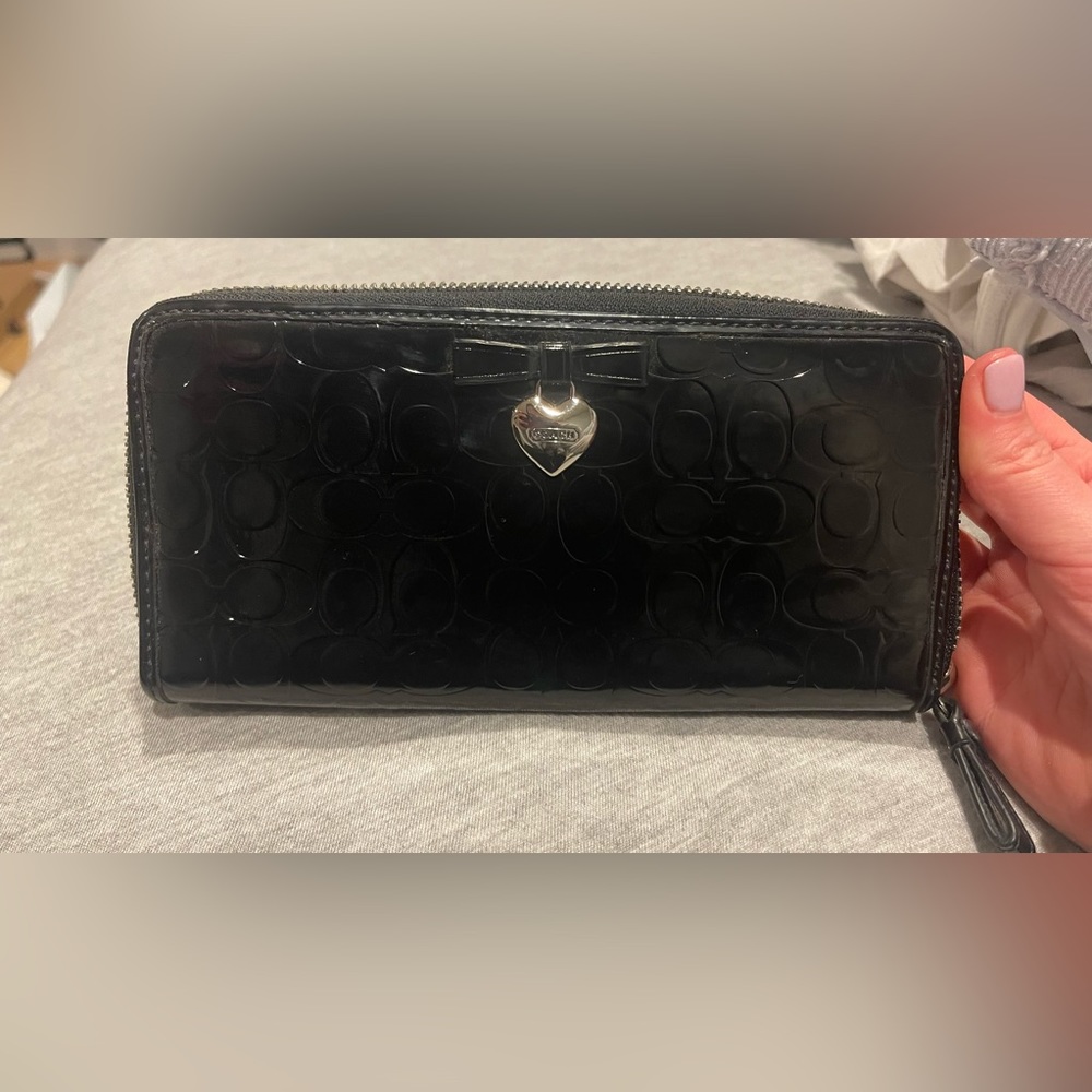 Black Coach Wallet